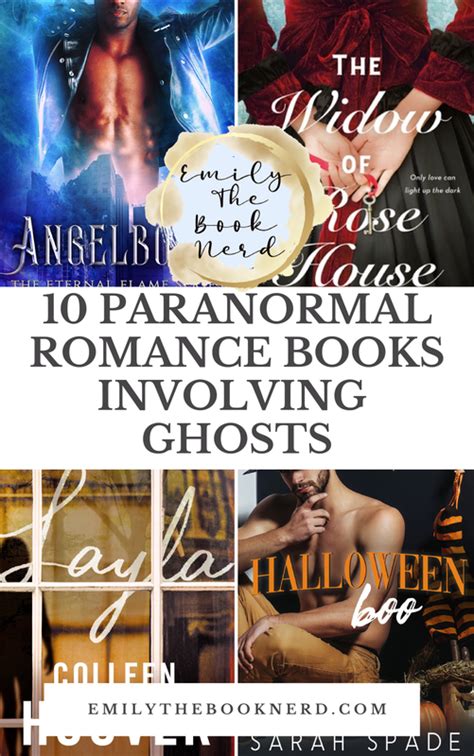 best paranormal romance book series|ghost romance books for adults.